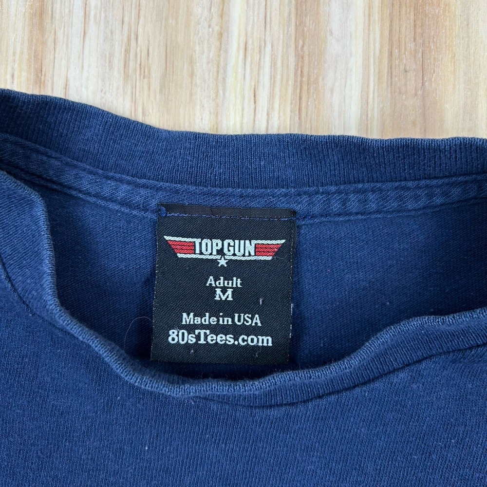 Y2K‎ Top Gun Maverick Movie 2006 Tom Cruise Navy Military Mens M TShirt - Picture 3 of 9